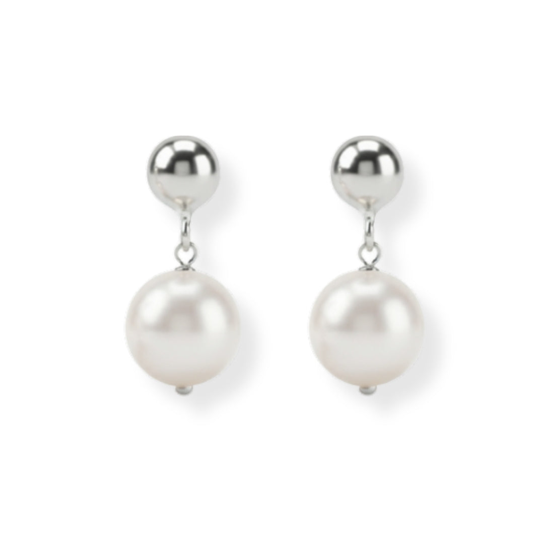 Baroque Pearl Earrings (Project Handmade)