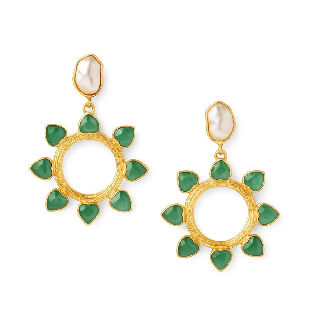 22K Gold Plated Fashion Earring