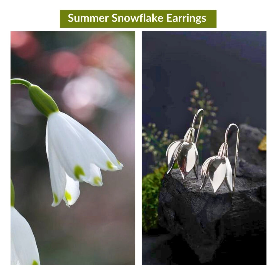 Summer Snowflake Earrings