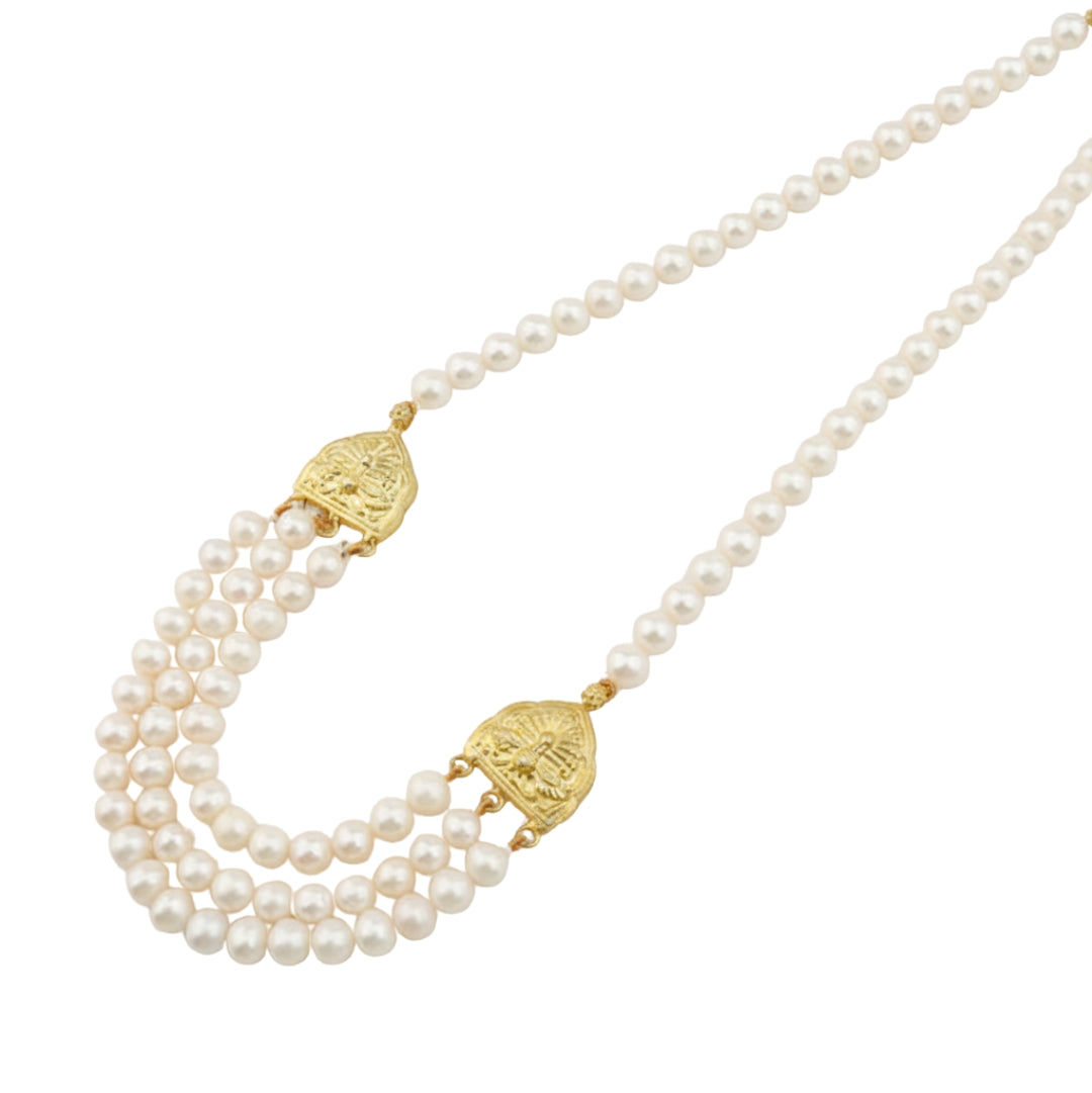 Luxe Necklace - Fresh water Pearls