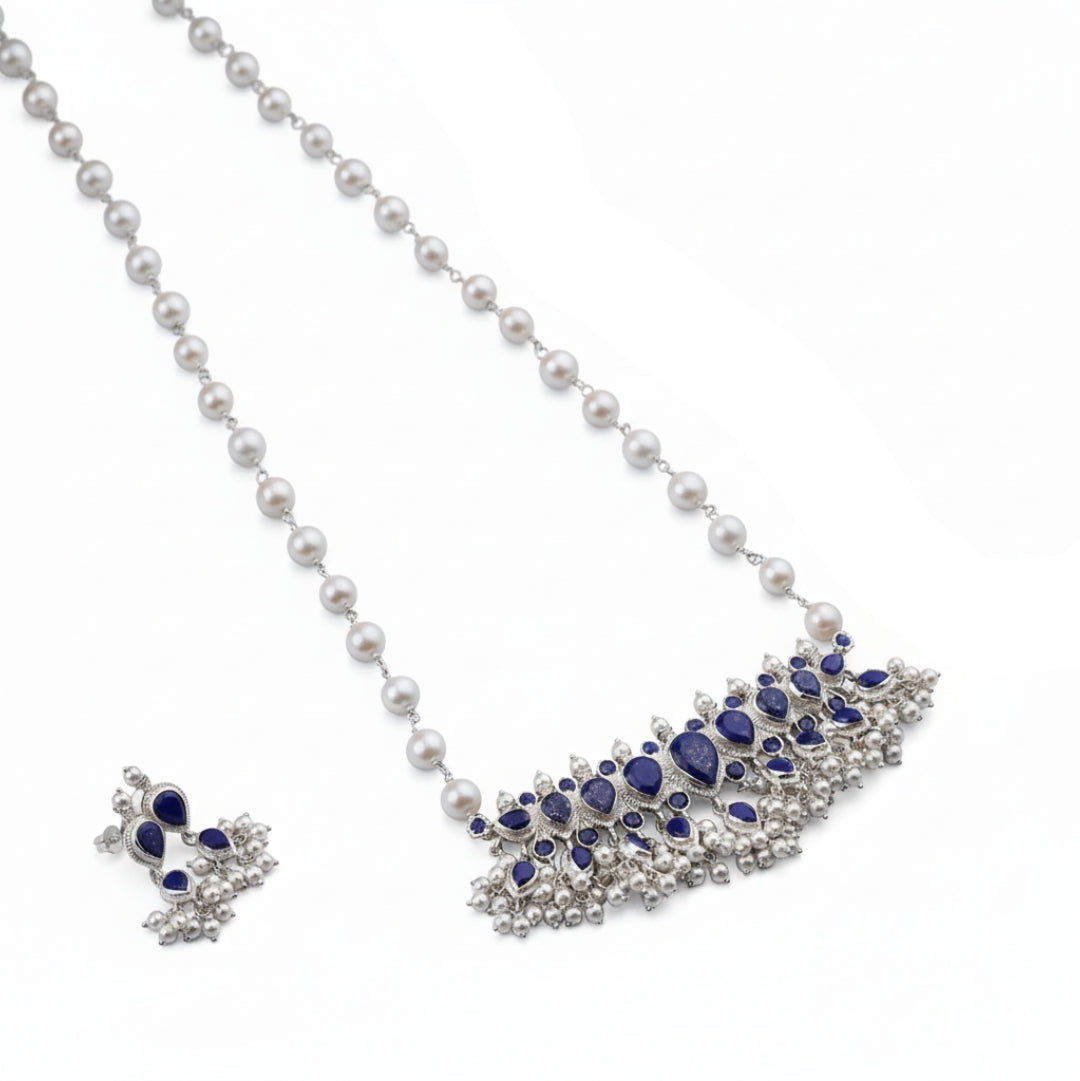 Classic Lapis Lazuli Tanmani Set