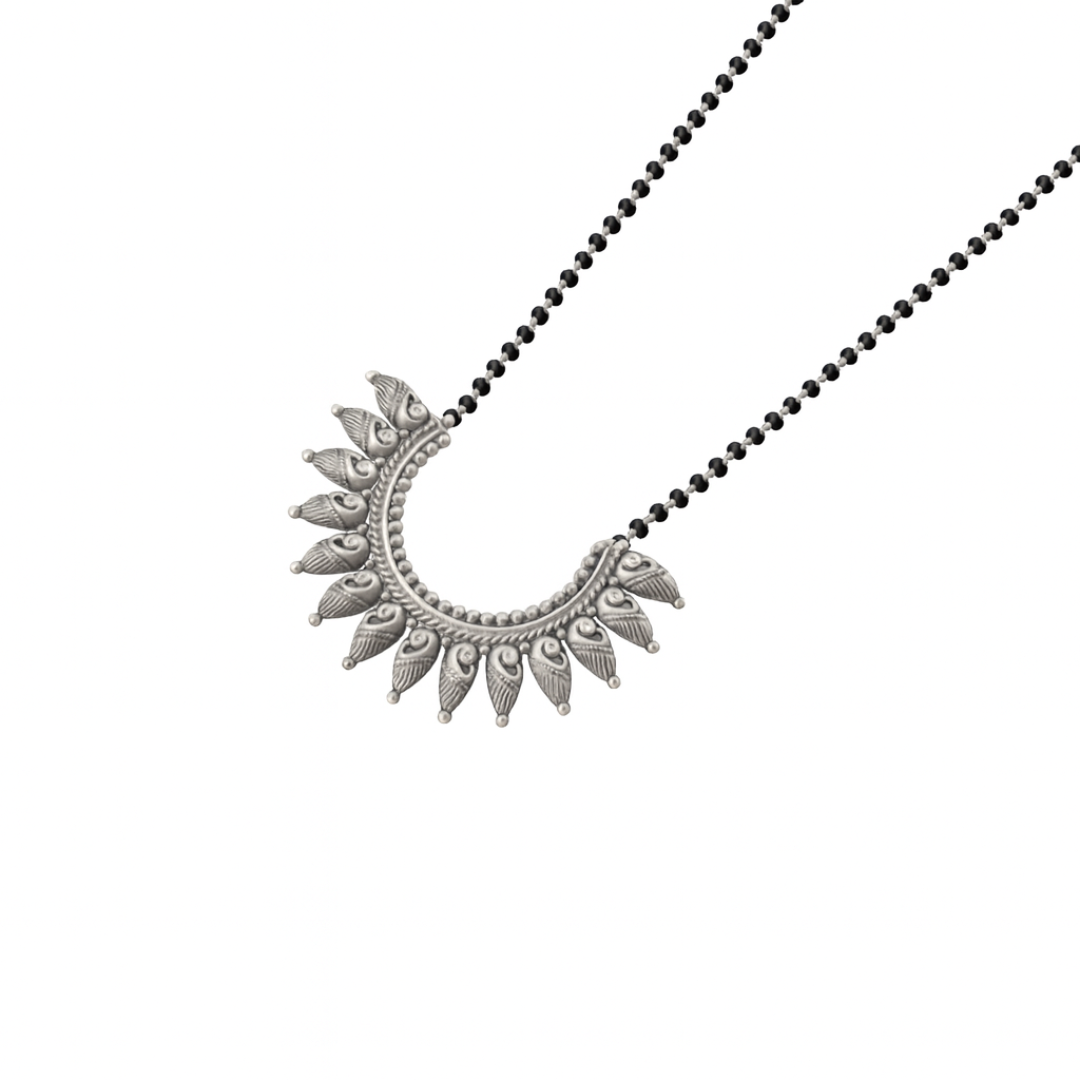 Filigree Peacock Mangalsutra