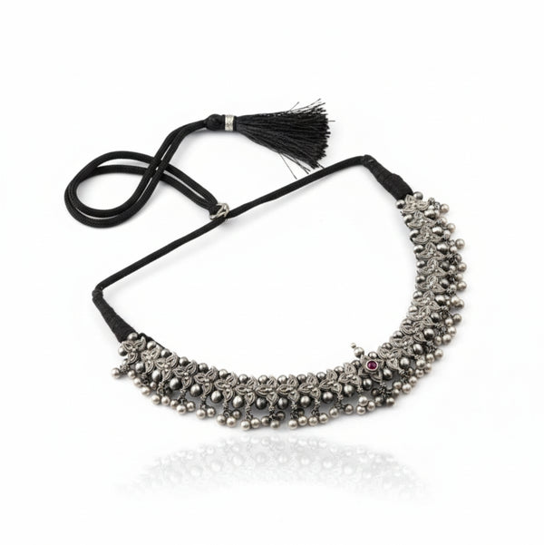 Belpaantik : Silver Oxidised Finish