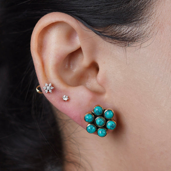 Brass Fashion Earrings