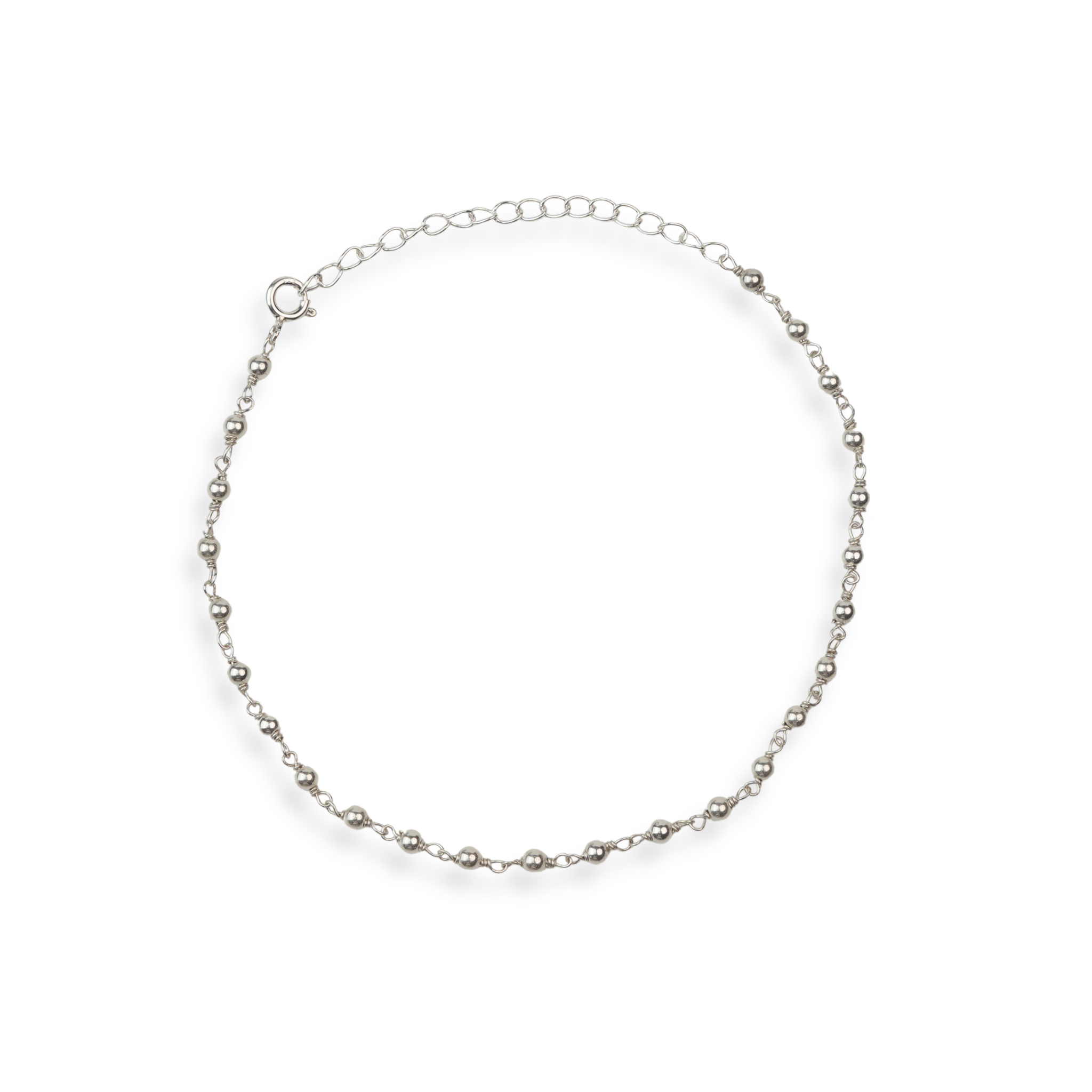 Silver Sarmanee Ganthan Anklet