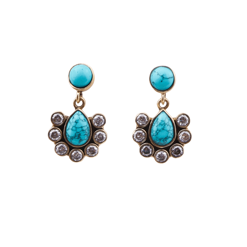 Brass Fashion Earrings