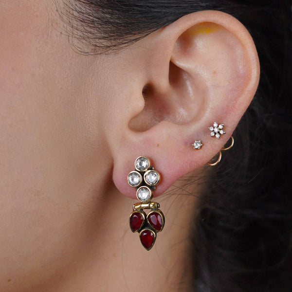 Brass Fashion Earrings