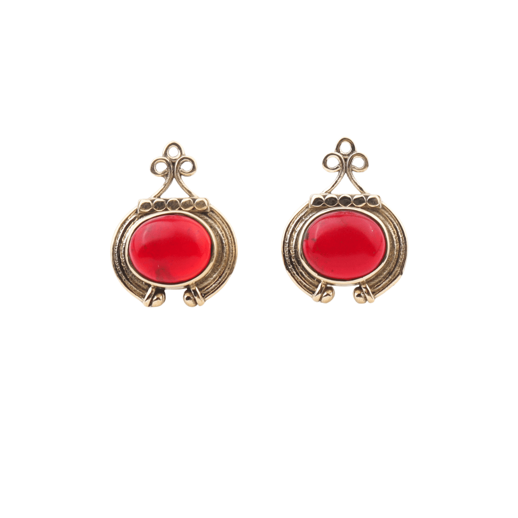 Brass Fashion Earrings