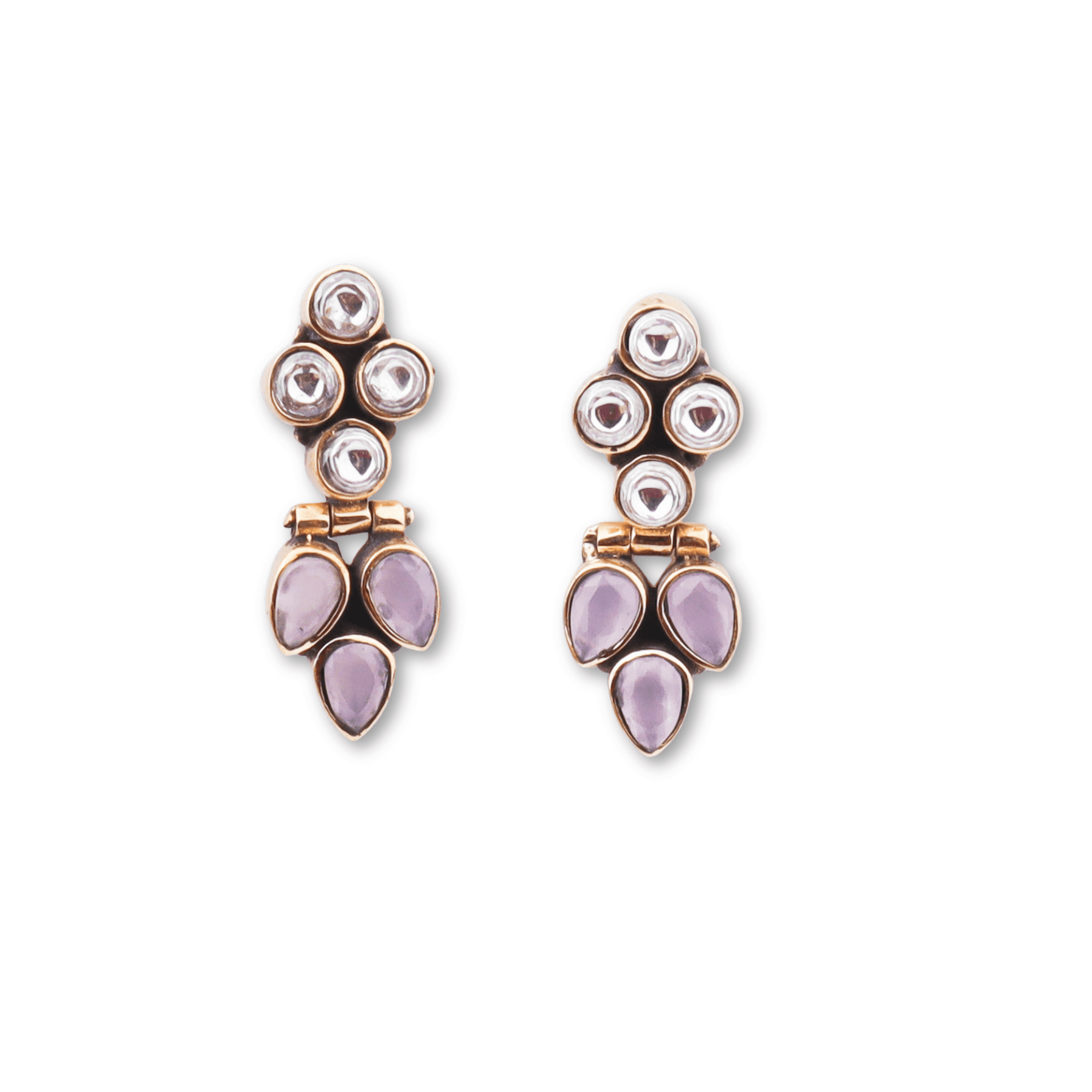 Brass Fashion Earrings