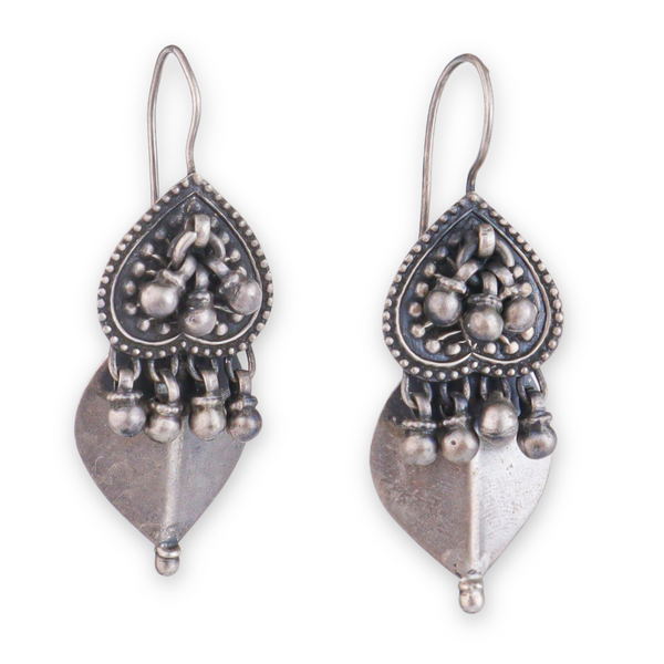 Antique Silver Earrings