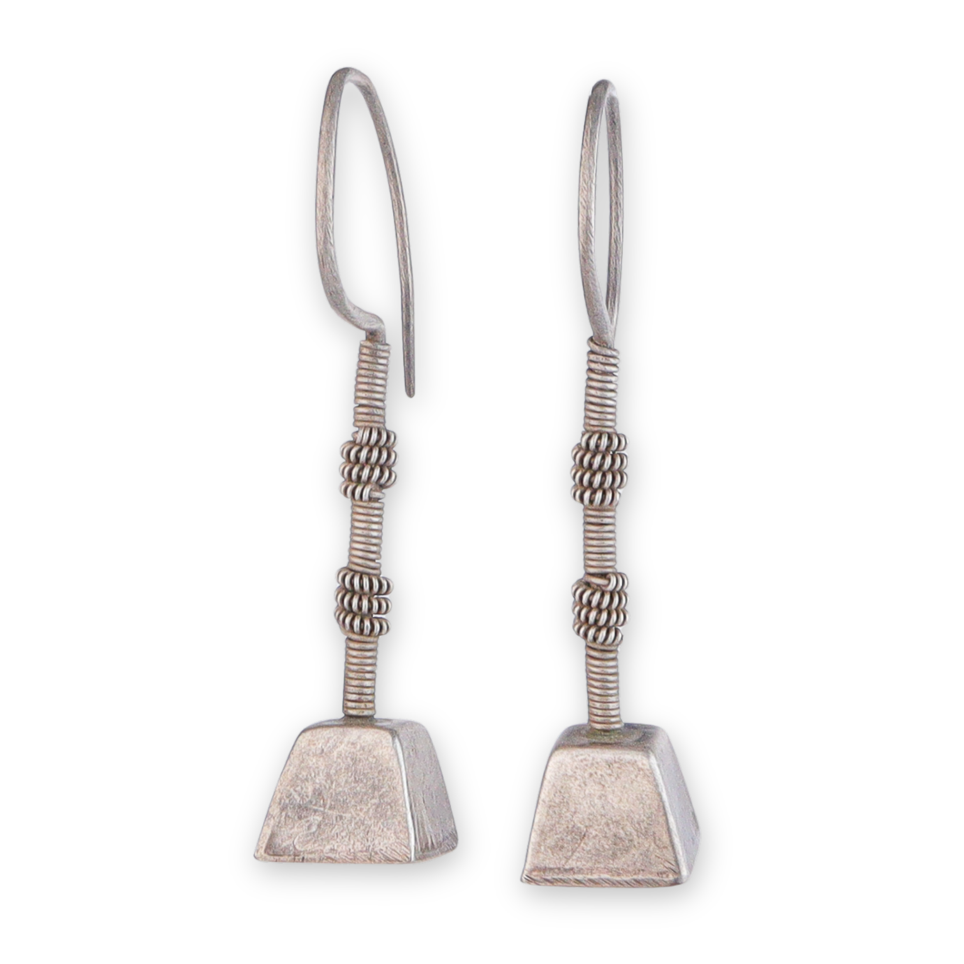 Antique Silver Earrings