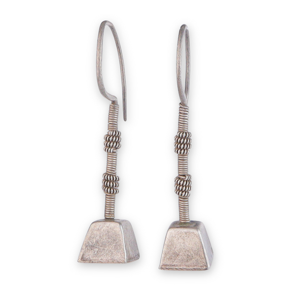 Antique Silver Earrings
