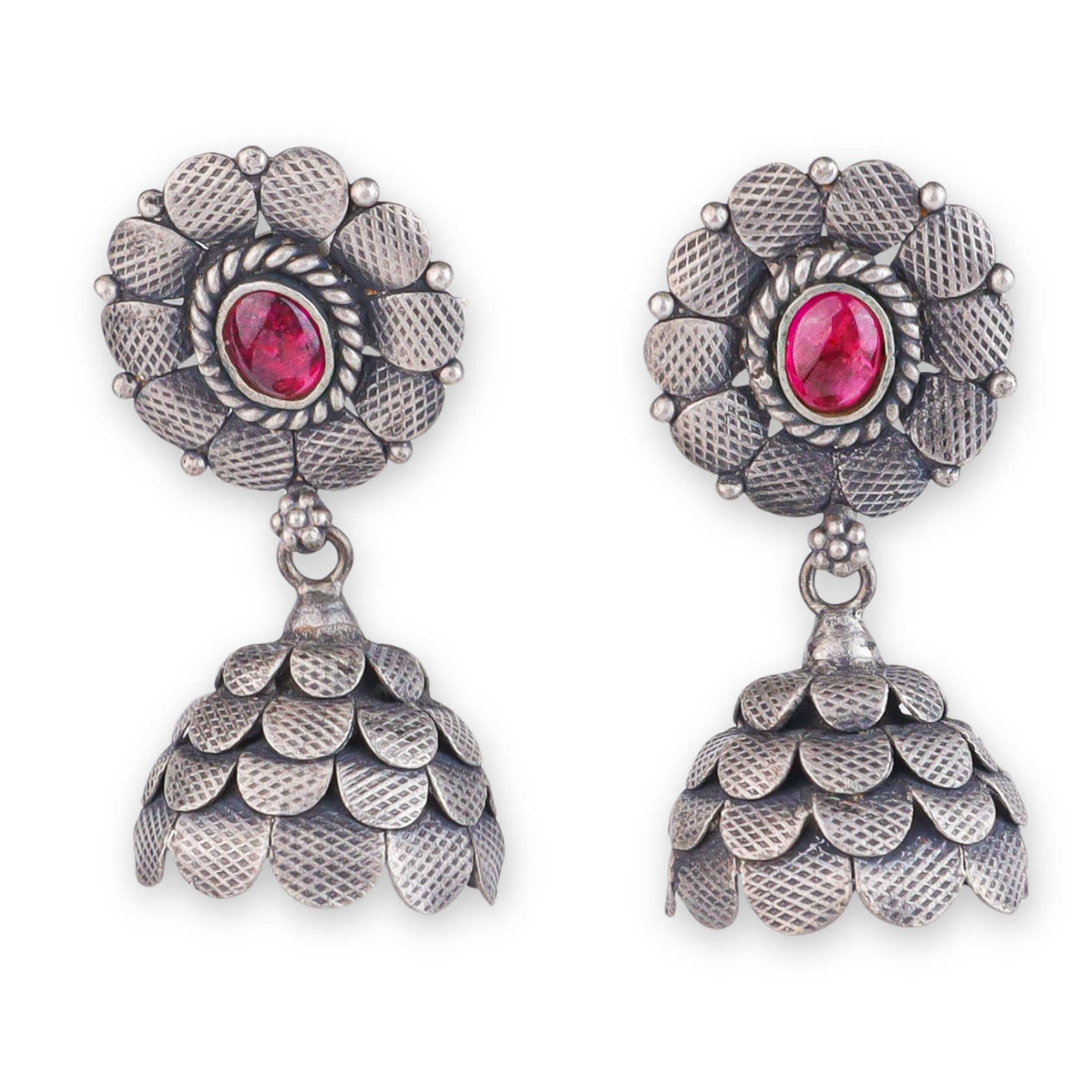 Antique Silver Earrings