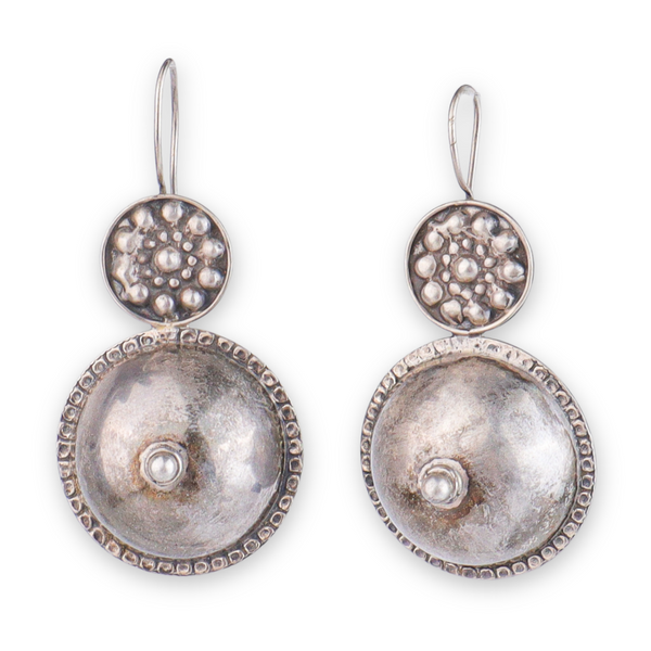 Antique Silver Earrings