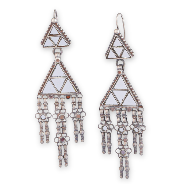 Antique Silver Earrings