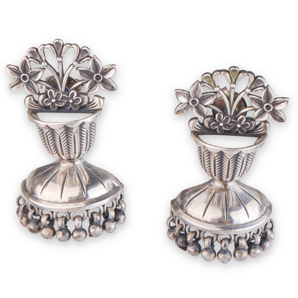 Antique Silver Earrings