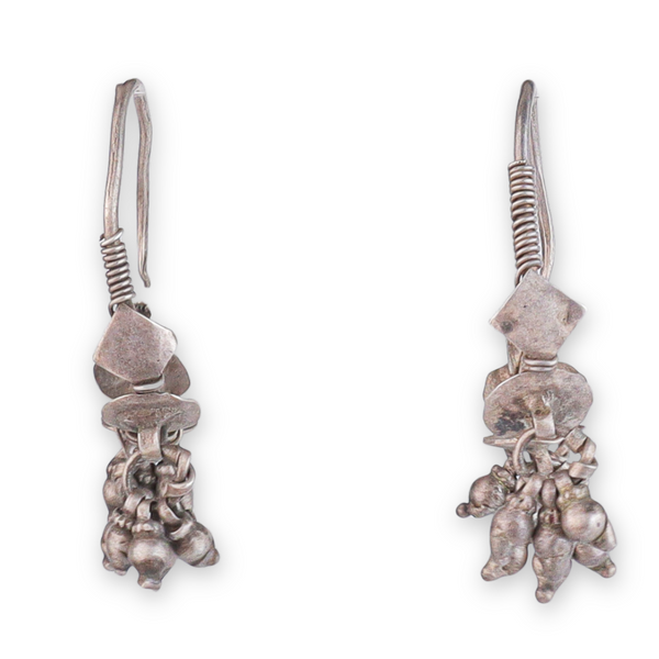 Antique Silver Earrings