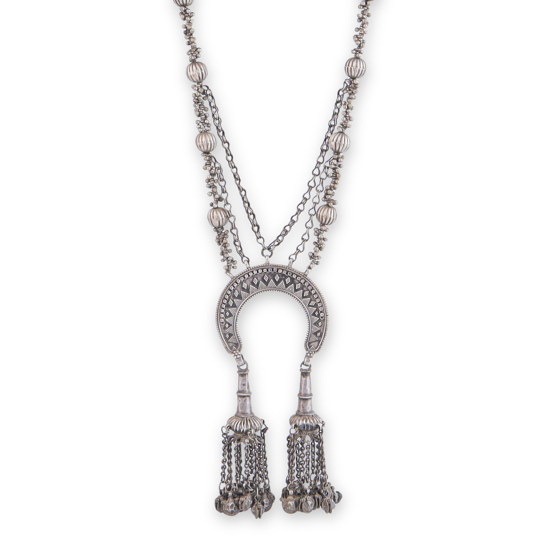 PRY シュウトSilver Hooked Chain Choker size1 PRY Antique Silver Chain Necklace シュウト PRY Silver Hooked Chain