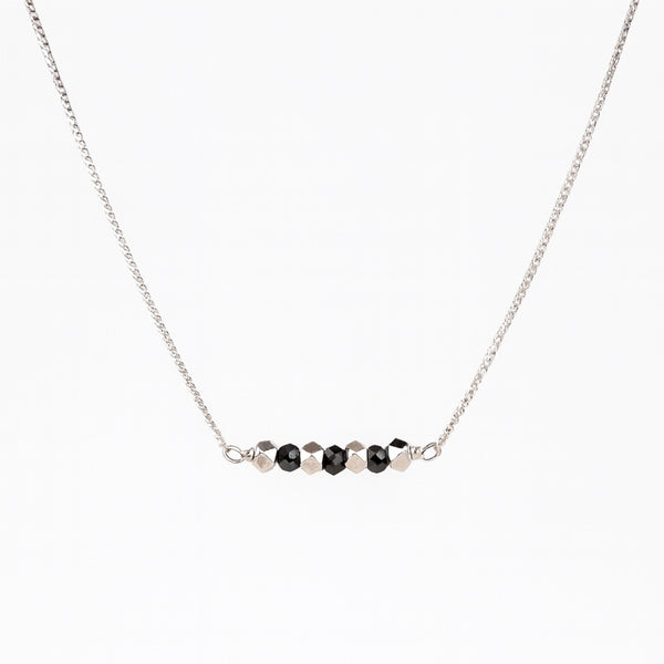 Double Beaded Mangalsutra in 92.5 sterling silver