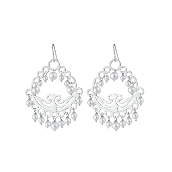Classic Pearl Chandbali