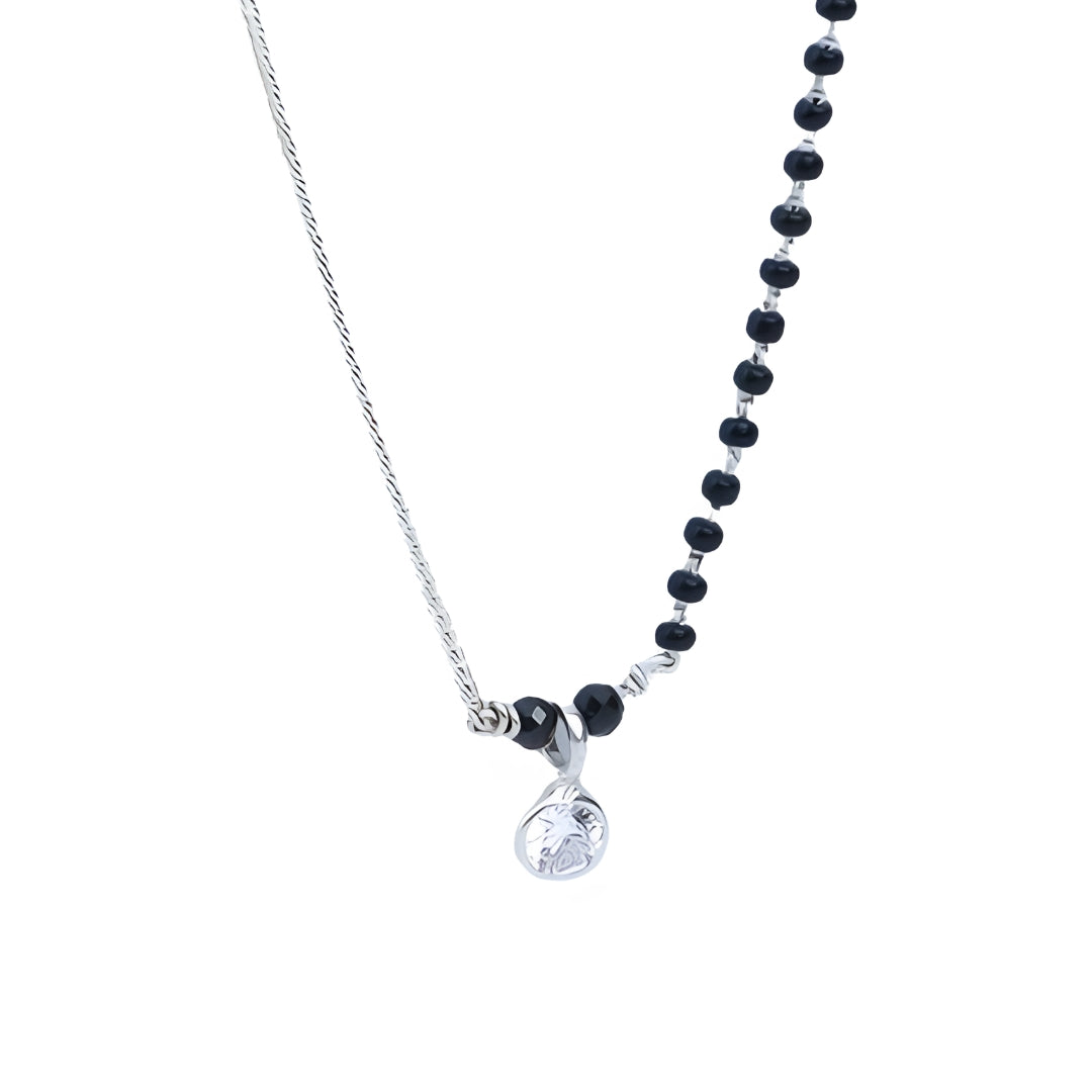 Half & Half : CZ Mangalsutra | 92.5 Silver