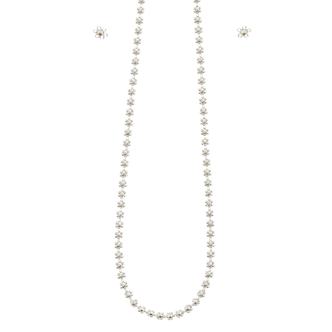 Silver Bakul Set (Long)