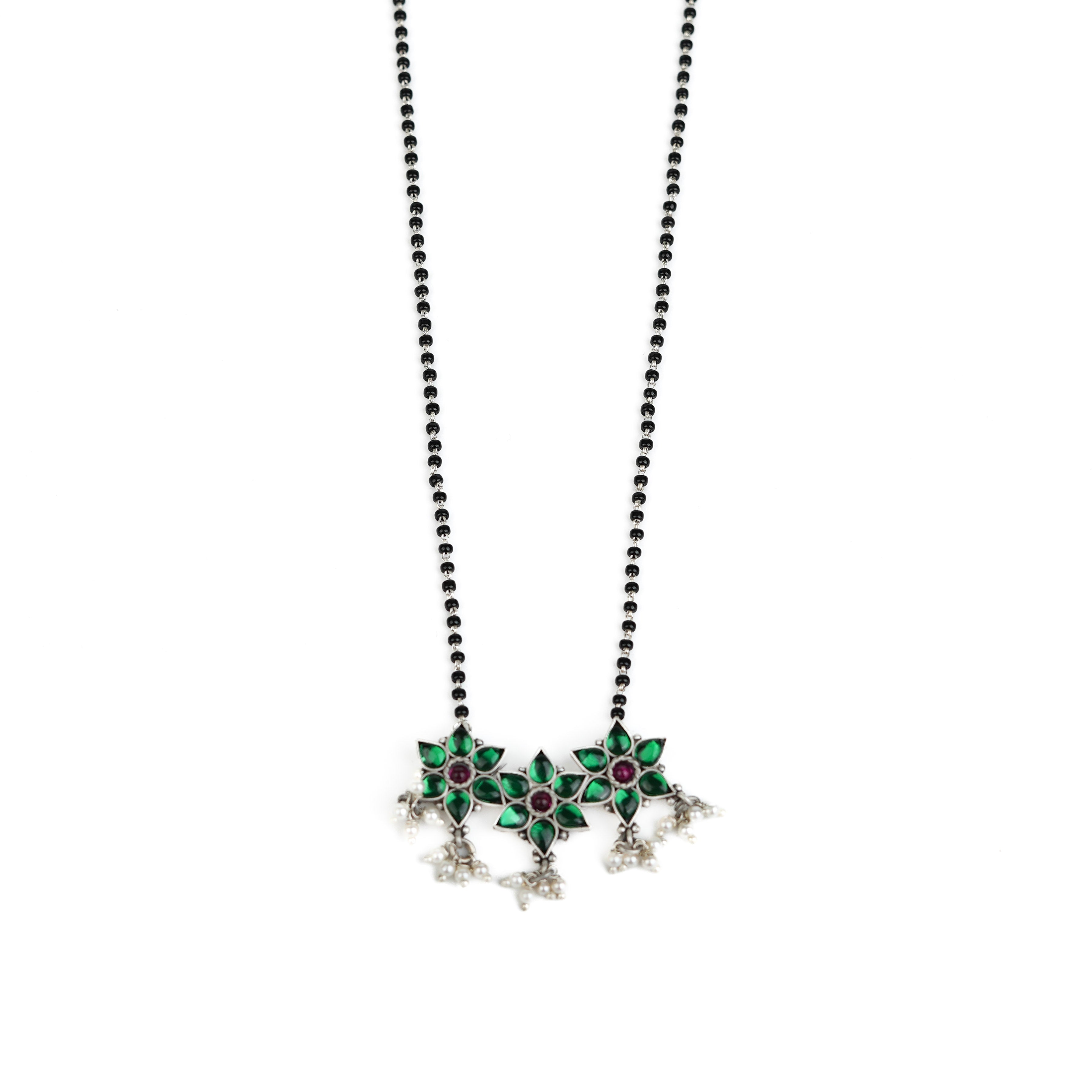 Bageecha Green Nakshatra Mangalsutra Set