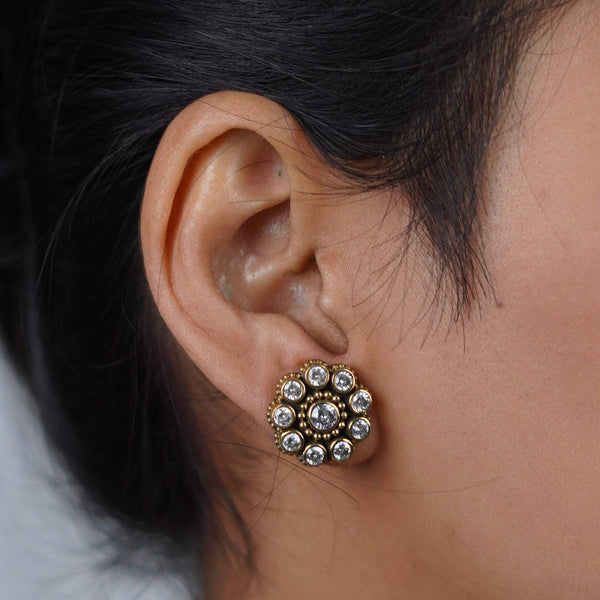 Brass Fashion Earrings
