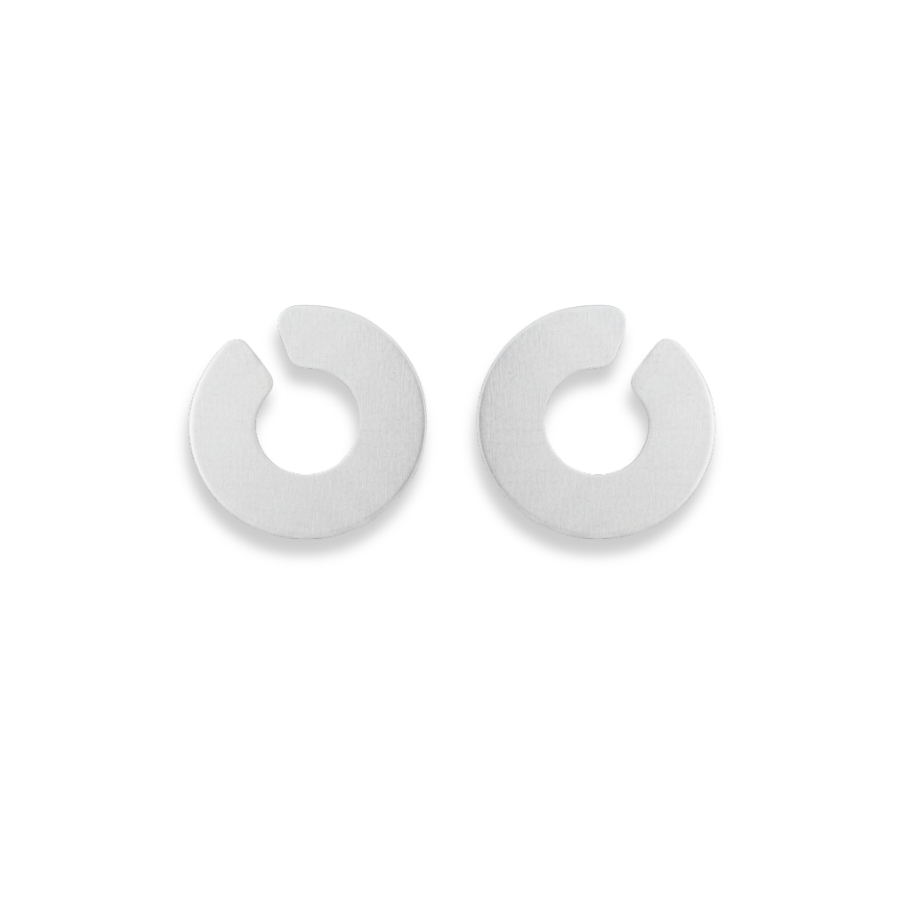 Geometric Circular Earrings