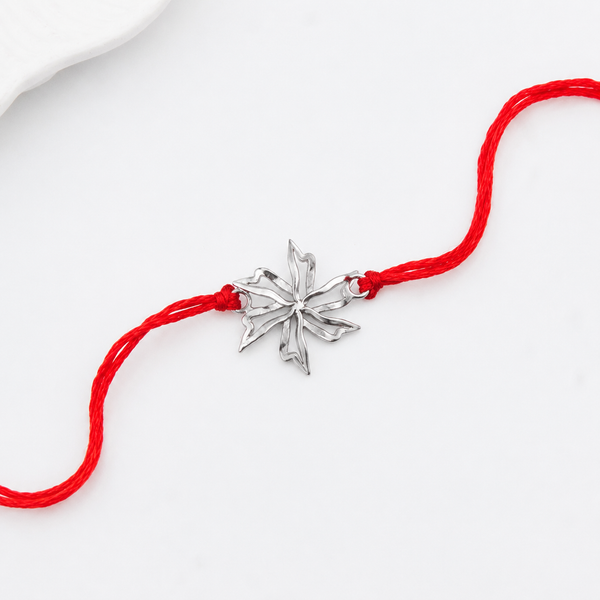 Handmade Silver Rakhi: Prajakta