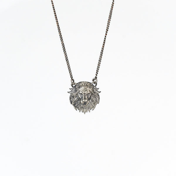 Lion Silver Pendant - Strength Embodied