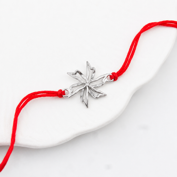 Handmade Silver Rakhi: Prajakta