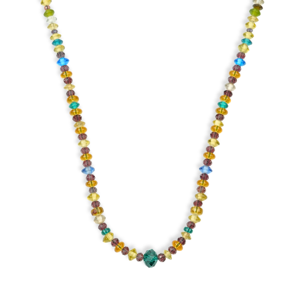 Multicolour Glass Bead Necklace