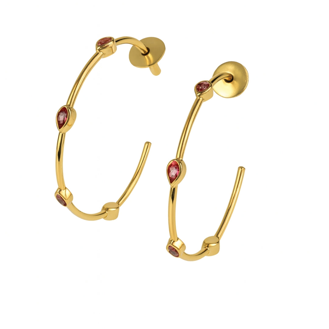 22K Gold Plated Fashion Earring
