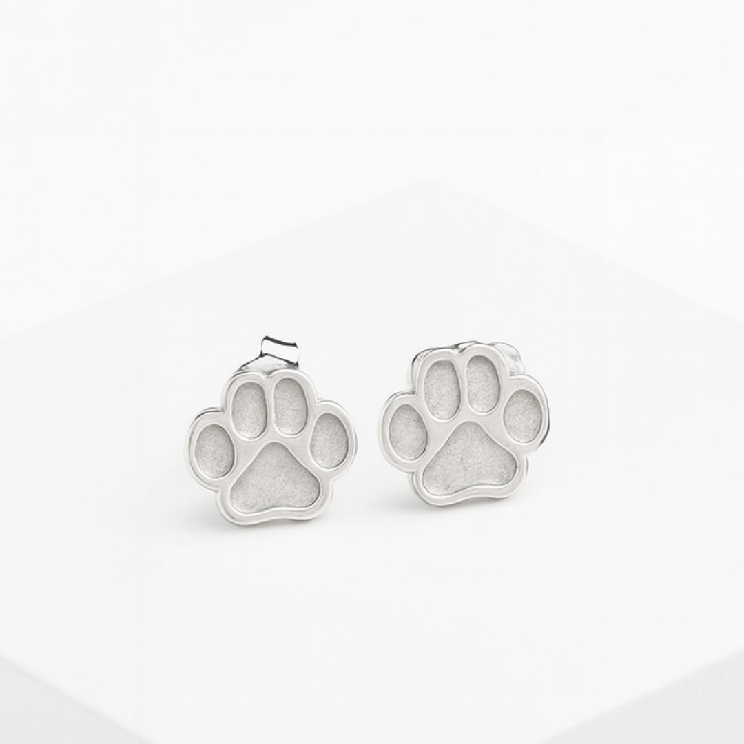 Silver Paw Stud | 92.5 Silver