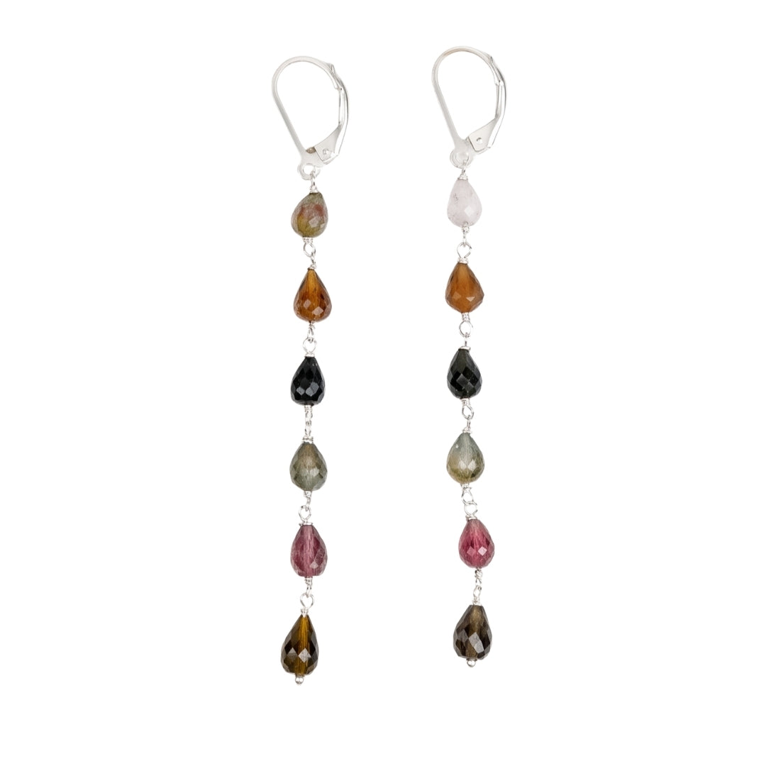Tourmaline Drop Earrings (Project Handmade)