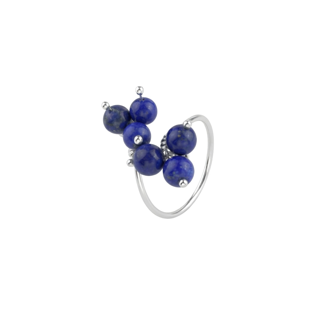 Lappis Lazuli Bunch Ring (Project Handmade)