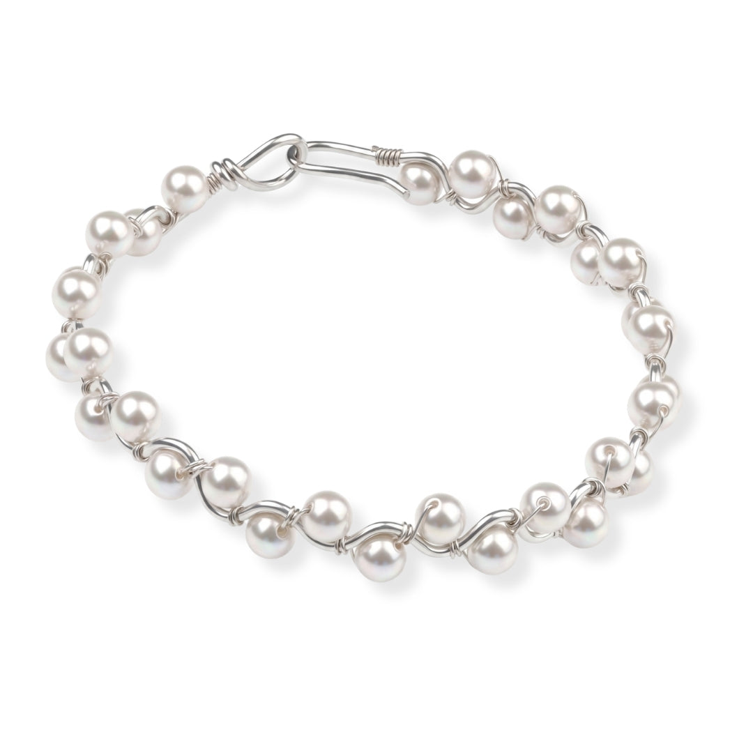 Pearl Twisted Bracelet (Project Handmade)