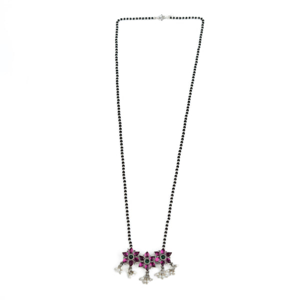 Bageecha Pink Nakshatra Mangalsutra Set