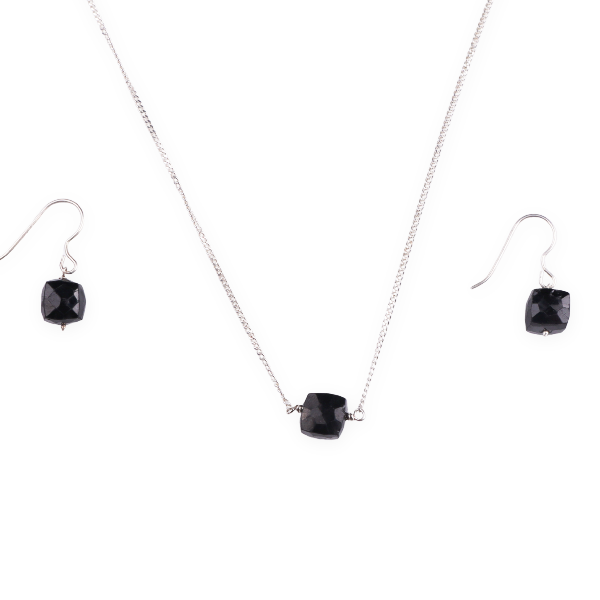 Black Spinel Set | 92.5 Silver