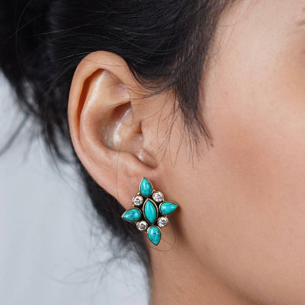 Brass Fashion Earrings