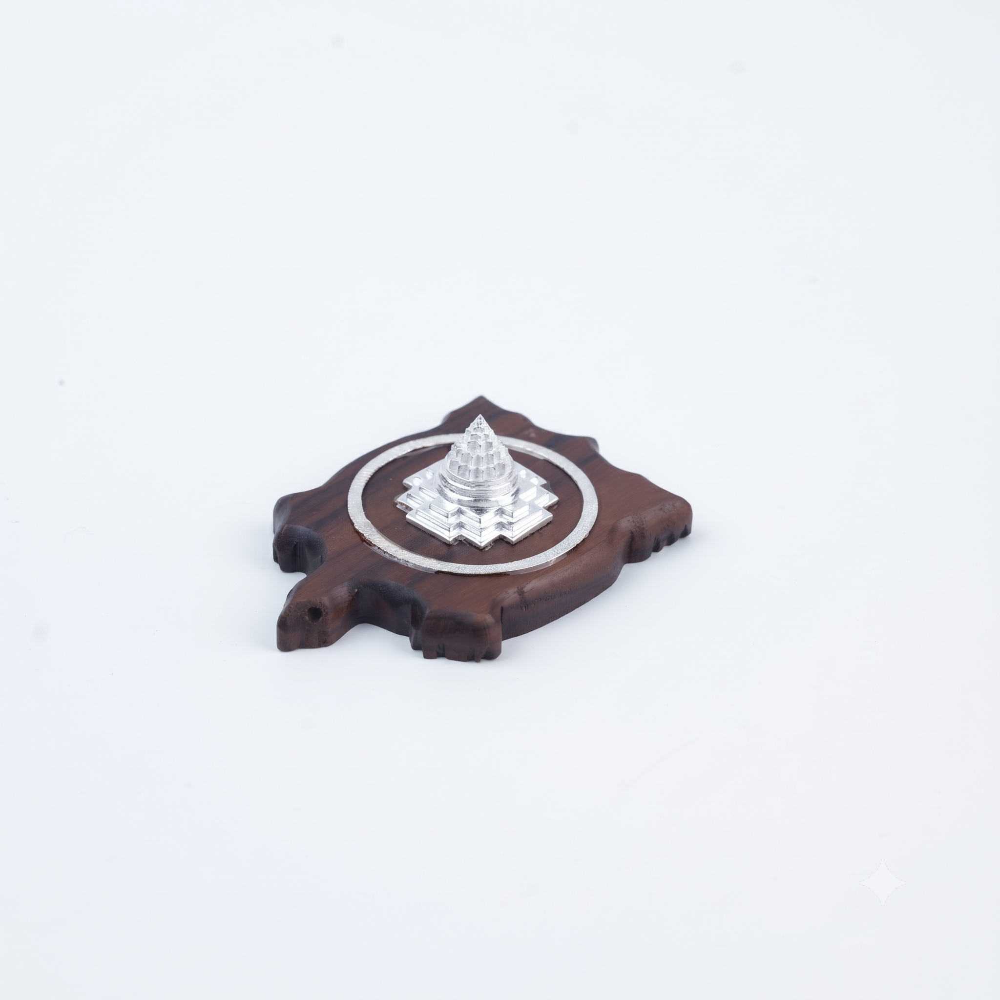 Silver Tortoise Shree Yantra
