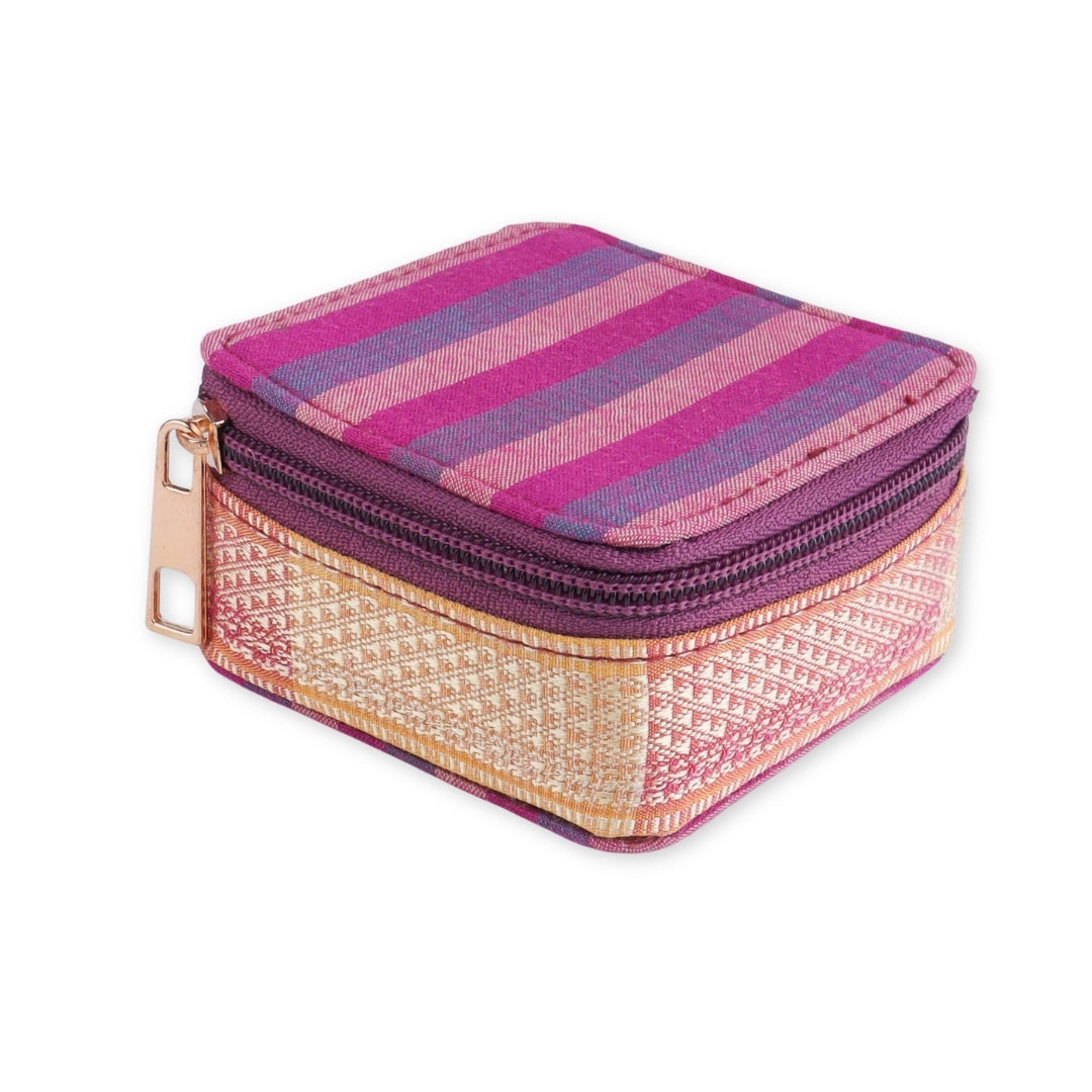 Premium Fabric Jewellery Pouch (Travelling)