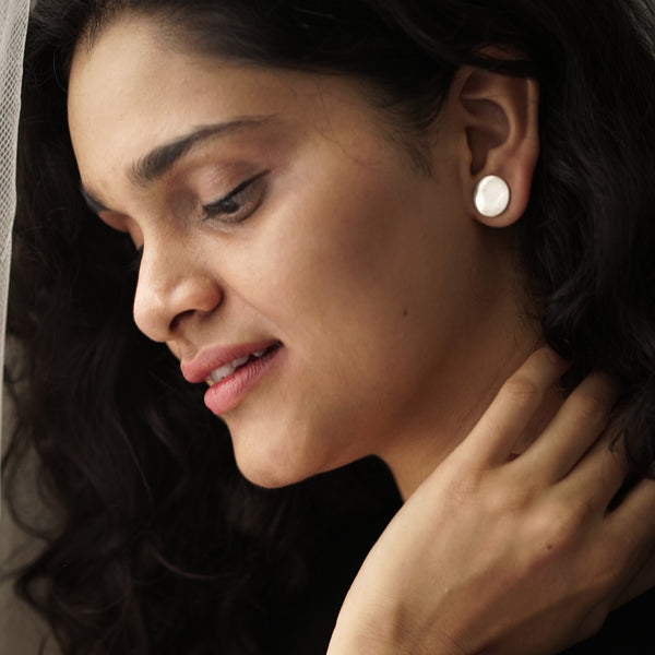 Coin Ear Studs