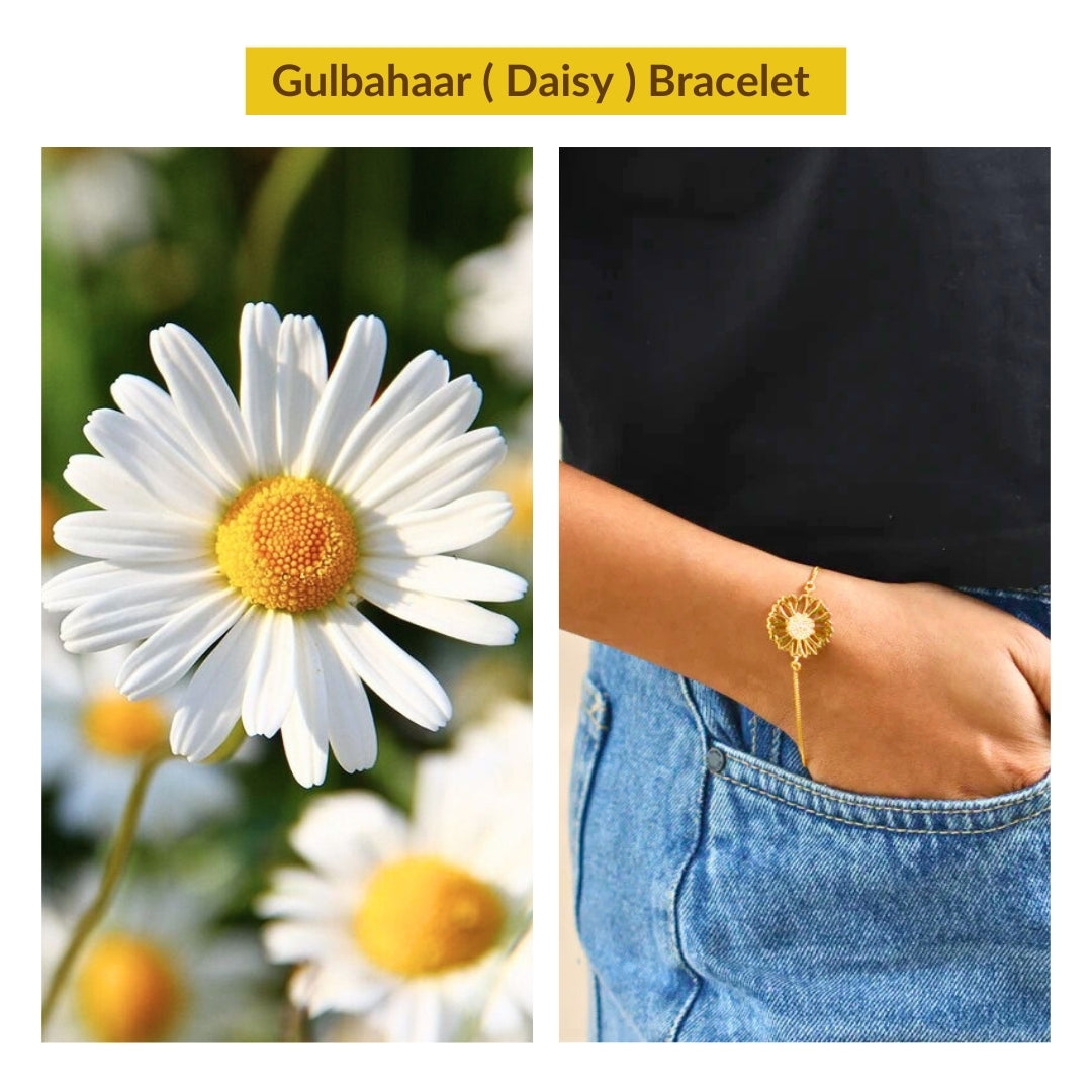 Gulbahaar Bracelet |  92.5 Silver | 22K Gold Plated