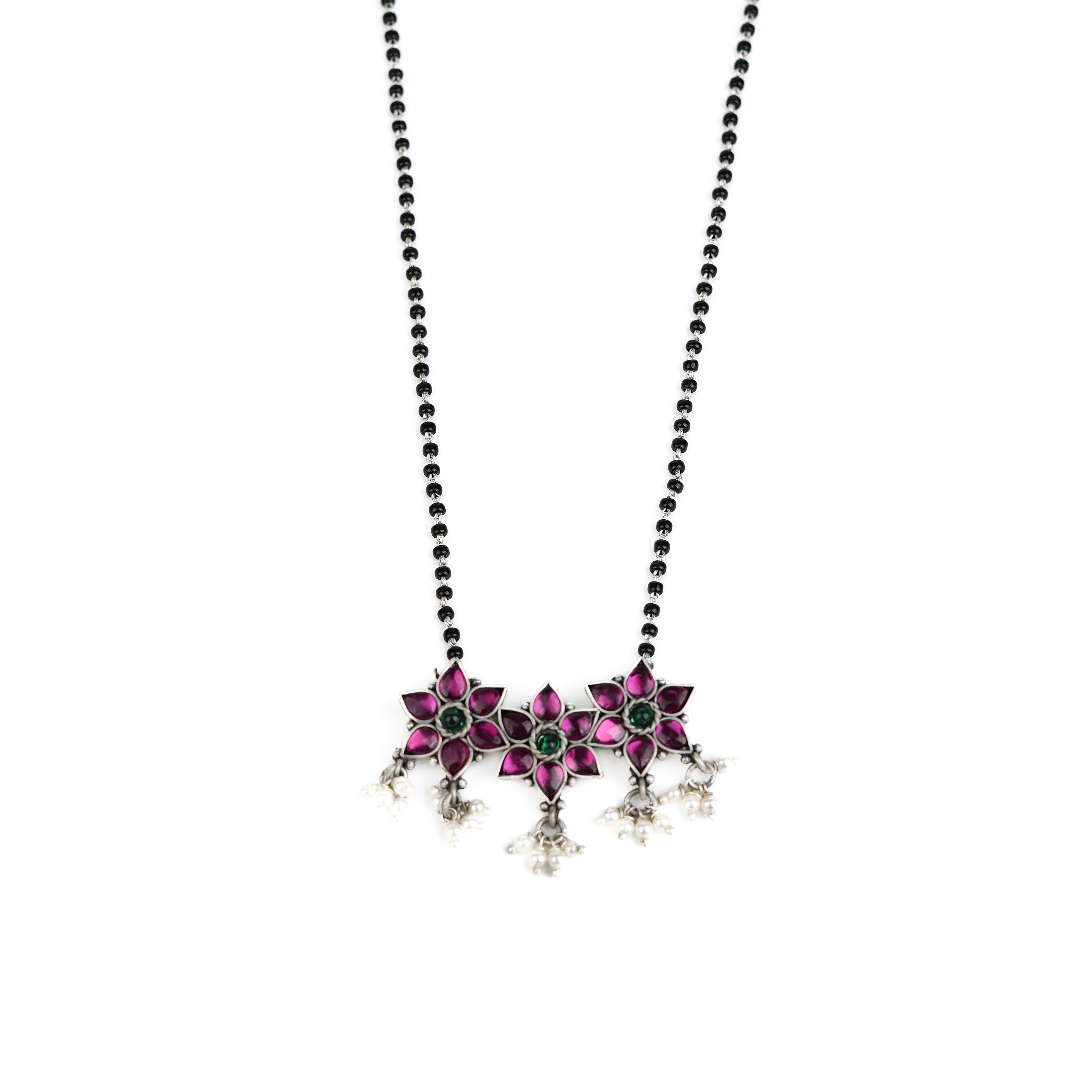 Bageecha Pink Nakshatra Mangalsutra Set