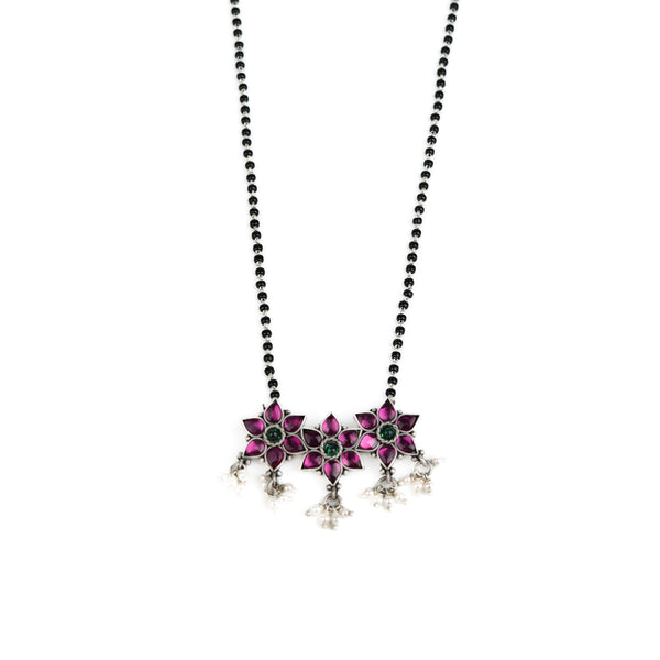 Bageecha Pink Nakshatra Mangalsutra Set