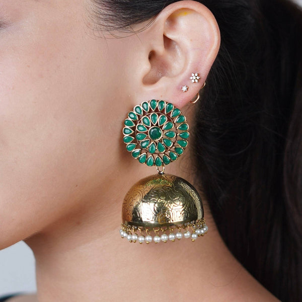 Brass Fashion Earrings
