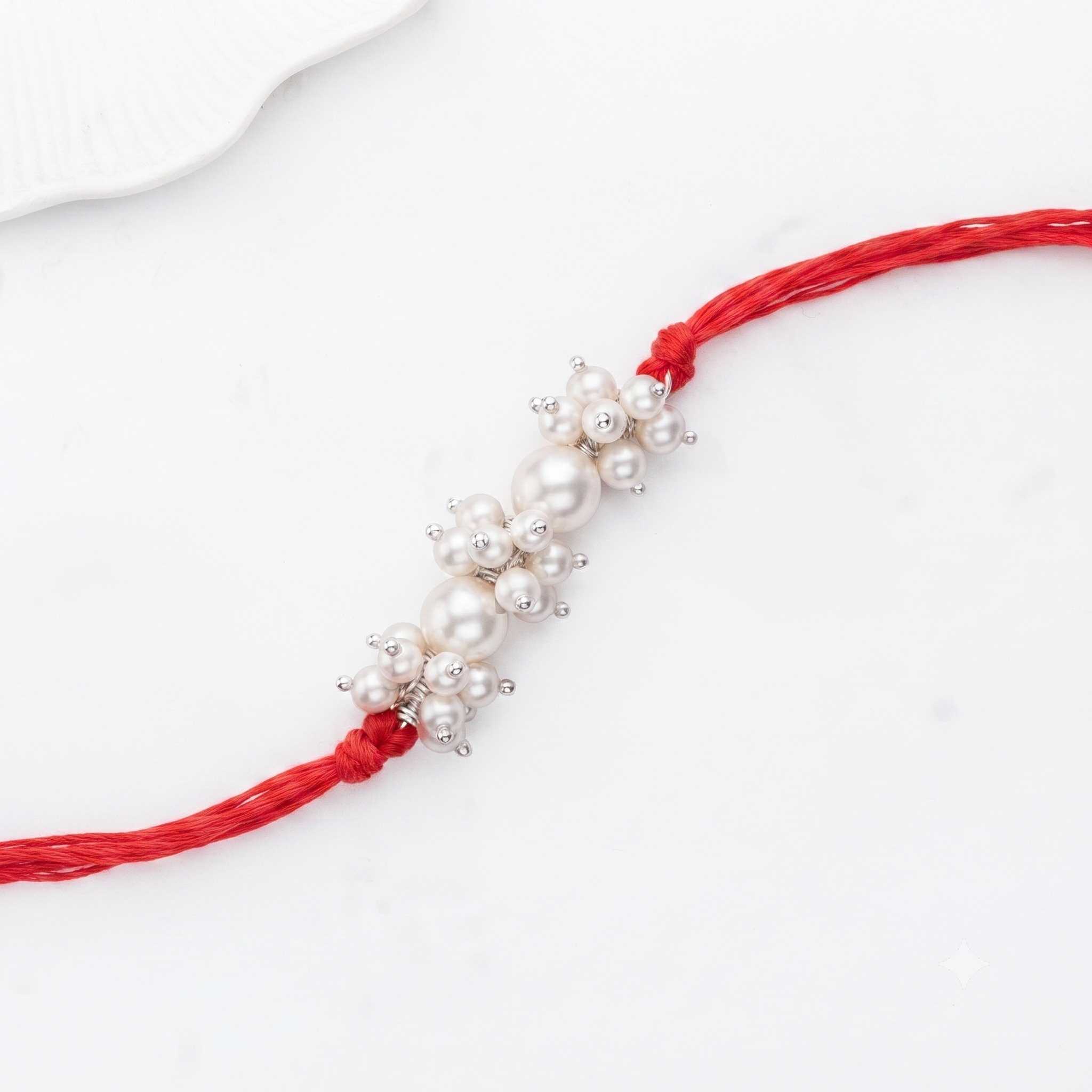 Handmade Pearl Rakhi