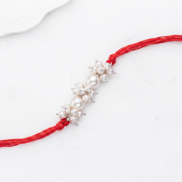 Handmade Pearl Rakhi